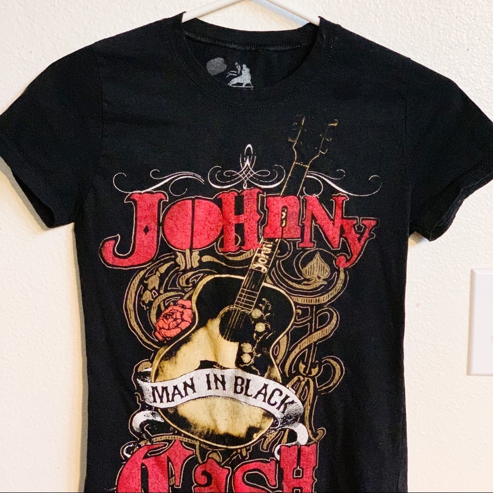 Johnny Cash Band Shirt Size XS